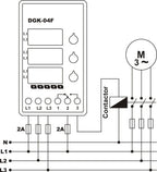 Samwha-Dsp DGK-04F Phase Sequence Three Phase Failure Voltage Protection Relay Voltage Seting Relay(3*380V Non-Neutral)