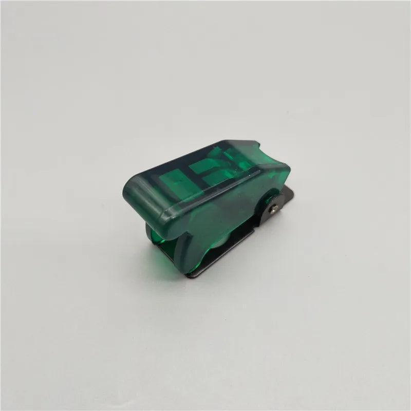 Auto Car Boat Truck Illuminated Led Toggle Switch With Safety Aircraft Flip Up Cover Guard Red Blue Green Yellow White 12V20A