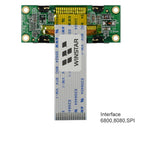 COG Small Size 1602 LCD Module WS0012 16*2 1602 Panel 6800 8080 SPI 16x2 Character OLED Screen Display
