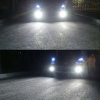 Kevanly 2Pcs H1 H3 T10 W5W BA9S LED 10W 4012smd 24led Car Fog Limp Auto DRL Daytime Running Light Reading Plate Light 6500K 12v