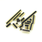 10PCS 1.27mm Pin Header 1.27 Double Row Male 1/2~40P Breakaway PCB Board Connector Strip Pinheader 1*3/4/5/6/7/8/10/12/15/20/40p