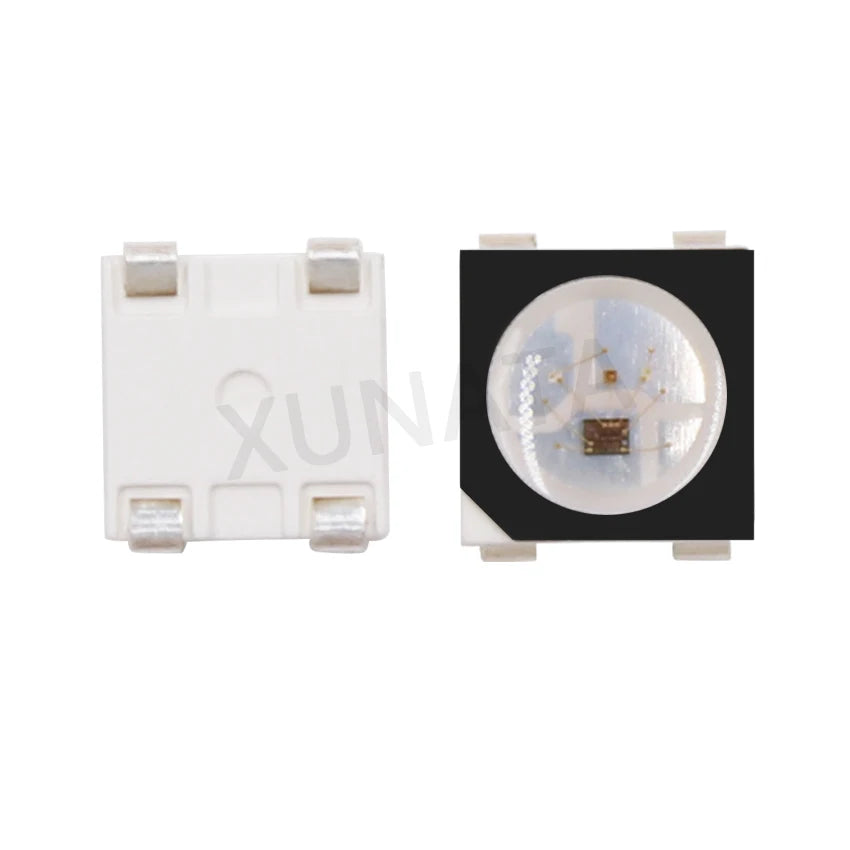 Individually Addressable SK6812 Mini 3535 5050 SMD RGB LED Chip Digital Pixels White/Black as WS2812B Leds DC5V 2~1500Pcs