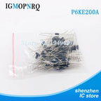 20pcs 600W DO-15  P6KE200A ESD suppressor /TVS diode 600W 200V Unidirect New