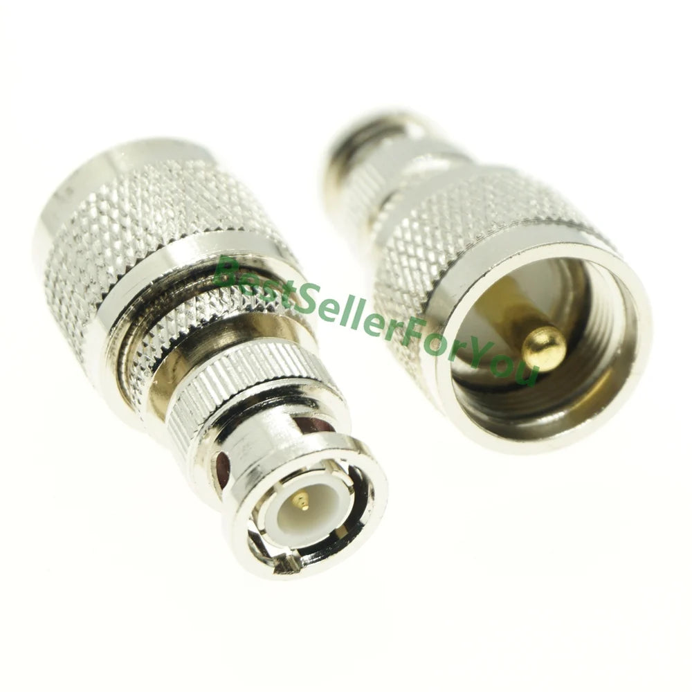 BNC Male Female To SMA UHF N PL259 SO-239 2x BANANA Male Female RF Connector Adapter Test Kit