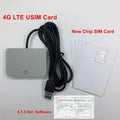 OYEITIMES Programmable Blank SIM LTE USIM Card 4G VoLTE ISIM WCDMA GSM Nano Micro SIM Card 2FF 3FF 4FF for Telecom Operator