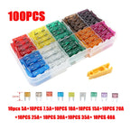 Universal 12 Ways 6 Ways Blade Fuse Block 12V 32V Car Fuse Holder Box Marine Auto Fuse Connector Switch With LED Indicator Light