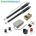 200kg-300kg Swing Gate Linear Actuator Motors Kit with Push Button Photocell Alarm Lamp (GSM Module Keypad Optional)