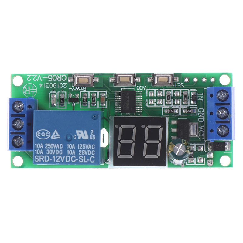 1PCS DC 5V / 12V / 24V Multifunction Digital Time Infinite Delay Switch Timer Relay Module