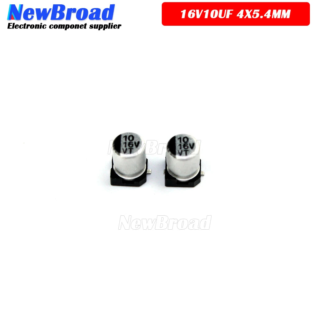 20PCS SMD Aluminum Electrolytic Capacitor 16V10UF 3*5.4MM 4*5.4MM 10UF16V 16V 10UF
