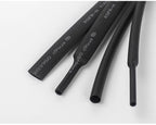 10 METER/LOT BLACK 1/2/3/4/5/6/8/10/10/12/14/16/18/20mm Heat Shrink Tubing Flame Retardant Tube Kit Insulation Tubing Wire Cable