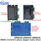 JMC 2DM556 2DM542 2DM420 2-Phase Stepper Motor Driver for Nema 17 23 34 Motor CNC Router Replace TB6600 DM542 DM556 for CNC