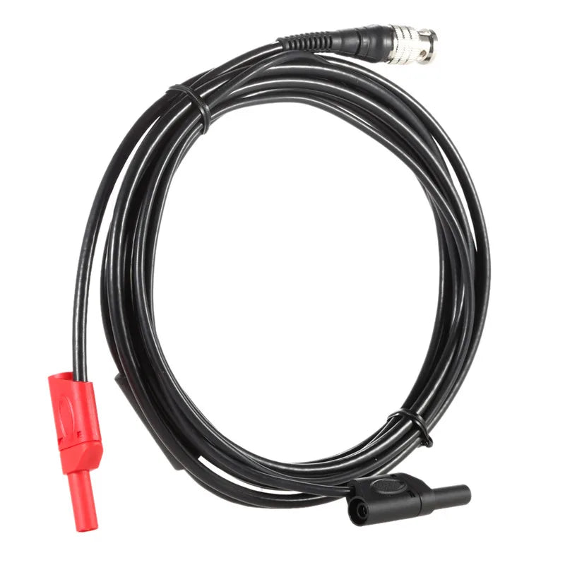 Hantek Oscilloscope Probes Auto Test Cable HT30A BNC to Banana Adapter Dual Banana Head Multipurpose Test Line 1008C 6074BE 2D72