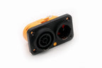 1PC PowerCon Waterproof Socket LED Screen Audio Connector Input Output 250V 16A Siamese Socket