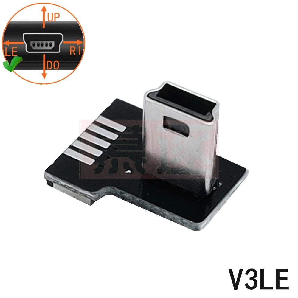 FPV Monitor Standard Mini USB Super Flache flexible FPC Lade Kabel 90 Grad Micro USB Band Kabel 10CM-50CM