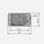 KEDU JD3 230/400V 16/12A Electromagnetic Switch On Off Emergency Stop Pushbutton Switches for Industrial Machine Tool Equipment
