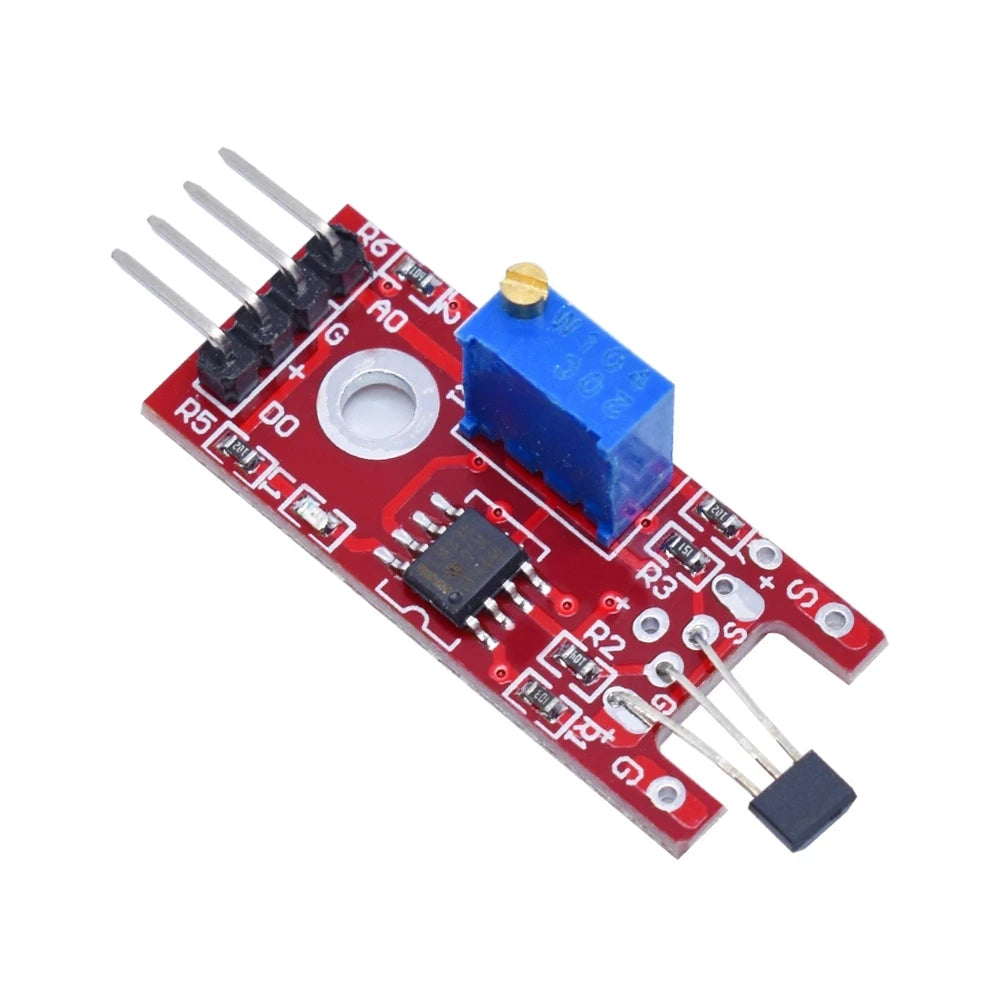 KY-024 Linear Magnetic Hall Sensor Board Switch Speed Counting Hall Sensors Module For Arduino Diy KY024 Hall Sensor