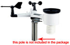 Misol Outdoor Sensor (Spare Part) for Weather Station Wireless 433Mhz