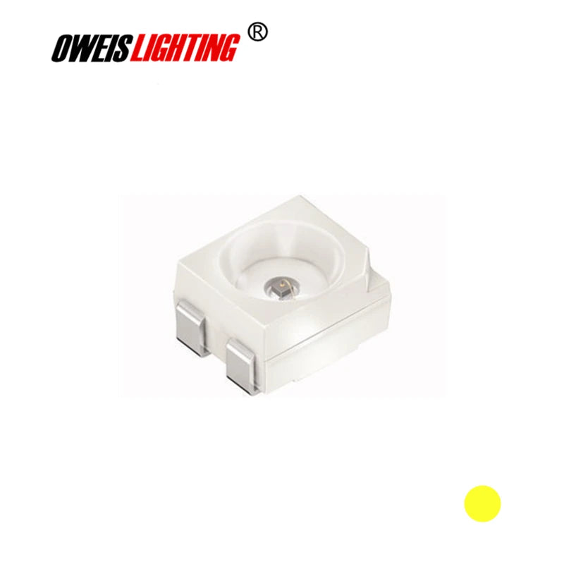 50PCS LY E6SF 3528 YELLOW SMD LED LYE6SF PLCC-4 590NM 2.15v 50mA 2475mcd Light Beads Lamps LY E6SF-ABCA-36-3B5A Common Cathode