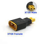 Amass Adapter XT60 to XT90 EC5 EC3 TRX T Deans XT30U Female Male Connectors 4.0mm Banana Plug RC Lipo Battery Control Parts DIY