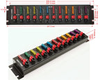 WL-50 12-Port Anderson Connector Splitter Power Splitter Power Strip  Fixing For Shortwave Radios DC 36V 45A.