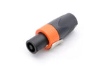 10PCS Speaker Powercon connector NL4FX Speakon 4 Pole Plug Male Professional audio power plug Red&Blue