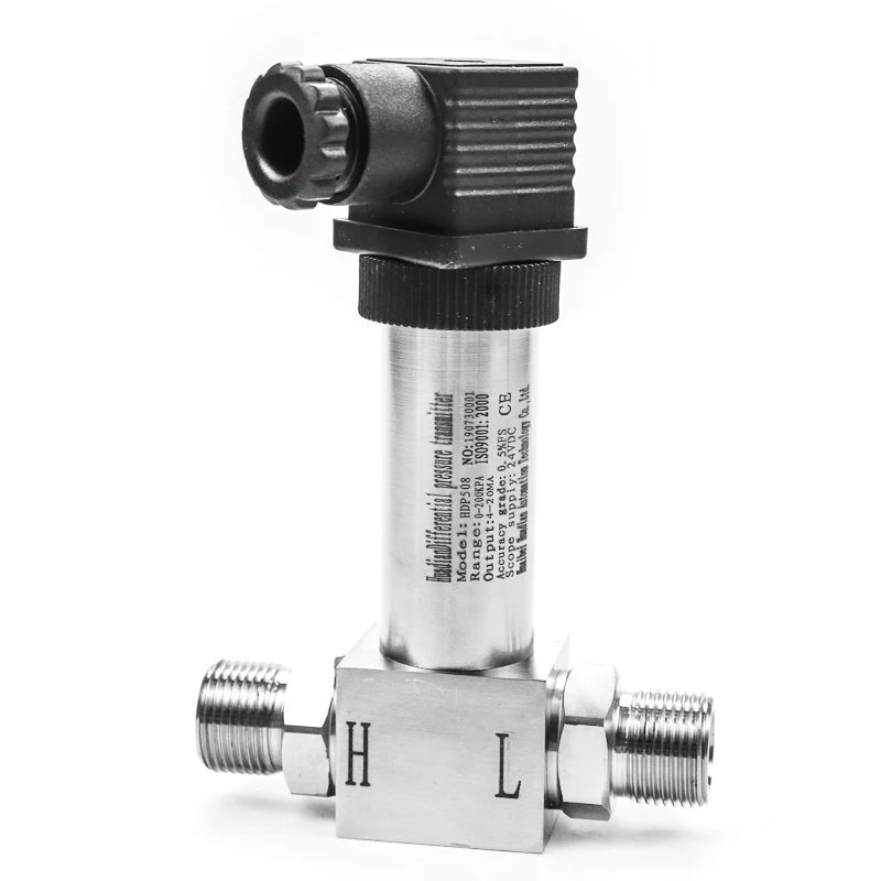 0-5Kpa Differential Pressure Transmitter With 4-20mA Output Signal Pressure Sensor