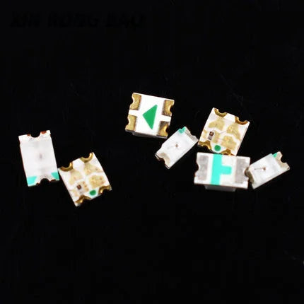 100pcs 0402 0603 0805 1206 SMD LED Red Yellow Green White Blue Orange Light Emitting Diode Water Clear LED Light Diode Set