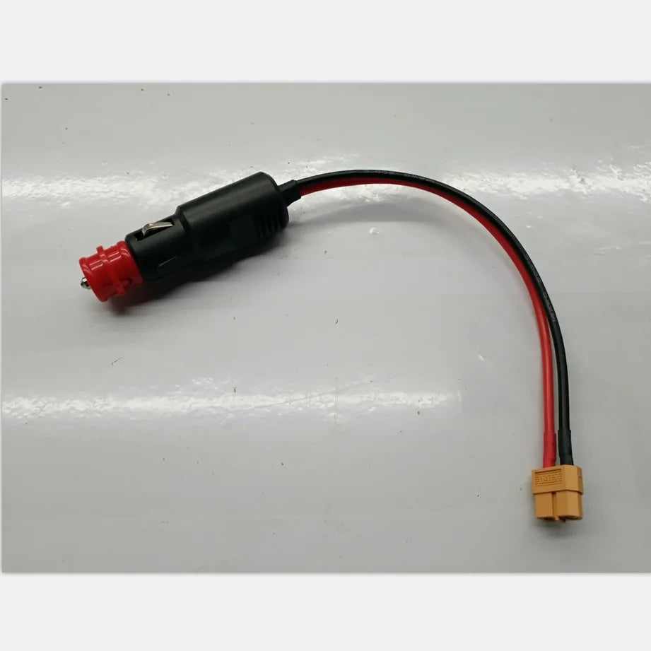 12-24V Car Cigarette Lighter Plug Male to XT60 Female Socket Connector Plug Adaptor With14AWG 20/30/50cm  Wire for RC Chargers