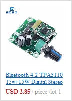 EGBO XY-WRBT Audio Receiver Board, Bluetooth 5.0, MP3 Lossless Decoder, Wireless Stereo Music Module