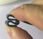 DisplayPort Ribbon Extension Cable Male-Female Flat EMI shielding FPC Cable DP 90 degree Angle Connector With mounting bracket