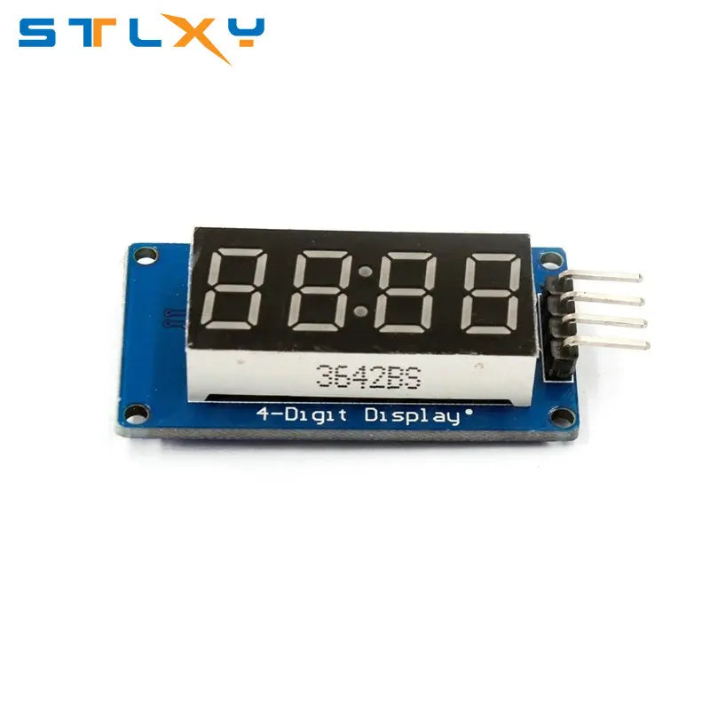 TM1637 LED Display Module For Arduino 7 Segment 4 Bits 0.36Inch Clock RED Anode Digital Tube Four Serial Driver Board Pack