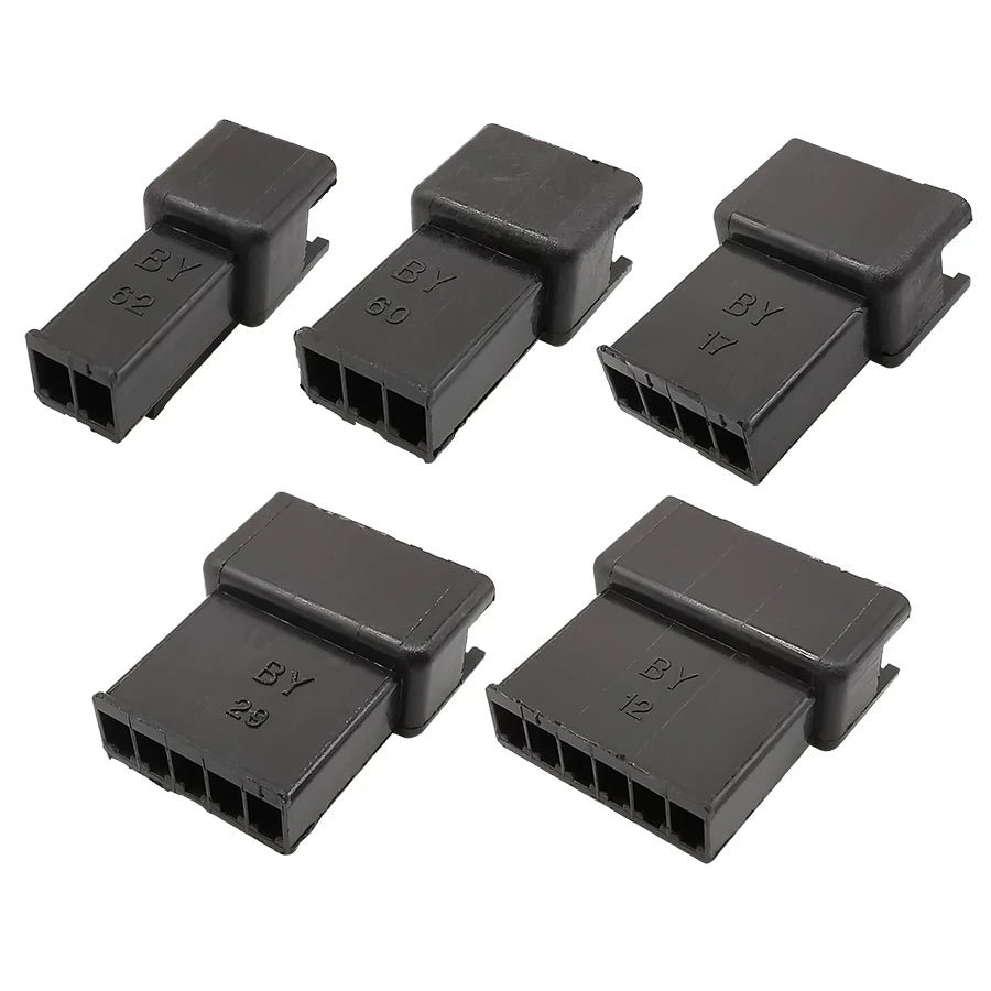 10Sets JST SM Connector Plug Pitch 2.54MM Female and Male Housing + Terminals SM-2P SM-2R JST SM2.54 2/3/4/5/6Pin