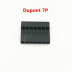 50pcs 2.54mm Dupont Connector Male/Female Pin Way Cable Plug 2/3/4/5 Pin Electrical Pin Jumper Header Housing Wire Connector Kit
