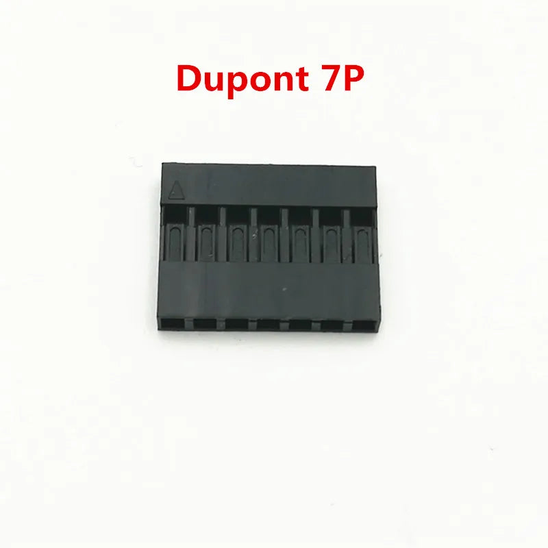 50pcs 2.54mm Dupont Connector Male/Female Pin Way Cable Plug 2/3/4/5 Pin Electrical Pin Jumper Header Housing Wire Connector Kit