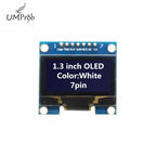 0.91 Inch 128x32 IIC I2C White / Blue OLED LCD Display DIY Module SSD1306 Driver IC DC 3.3V 5V for Arduino