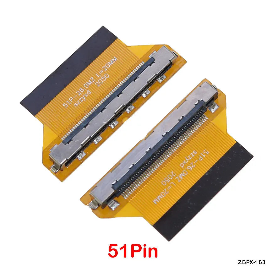 30PIN 51Pin 26MM 27.4MM 29.5MM Pitch 0.5 30Pin to 2.0 Controller for FPC Flexible Flat Cable Adapter Board Converter Connector