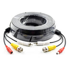 5-50M BNC+RCA+DC Connector 3 in 1 CCTV Outdoor Cable Coaxial Audio Video Power Cable For DVR System Security Surveillance Camera