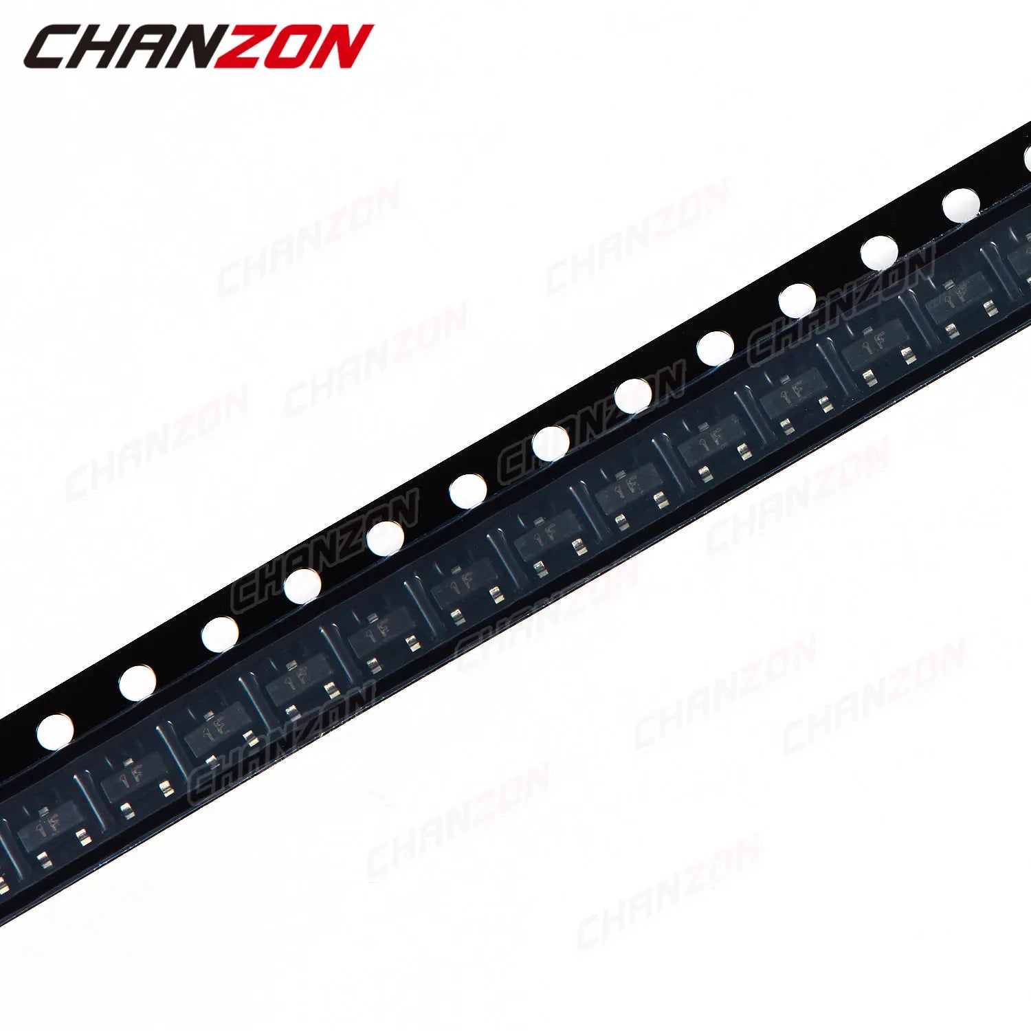 100Pcs BC847B SOT-23 BC847 SMD NPN Transistor Bipolar Junction BJT Triode Tube Fets 0.1A 50V Mark 1F Single Integrated Circuits