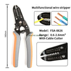 IWISS Mini Micro Open Barrel Crimping Tools Crimper Terminal Pliers for 28-20AWG JAM, Molex, Tyco, JST Terminals and Connectors