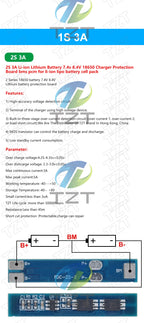 GREATZT 1S 2S 3S 4S 3A 20A 30A Li-ion Lithium Battery 18650 Charger PCB BMS Protection Board For Drill Motor Lipo Cell Module