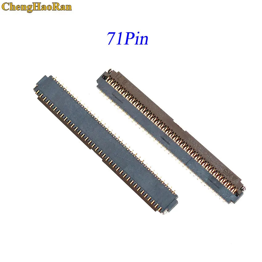 FPC Connector Socket LCD Display Screen Connector Port on Mainboard 13pin 23pin 25pin 31pin 41pin 45pin 51pin Repair Replacement