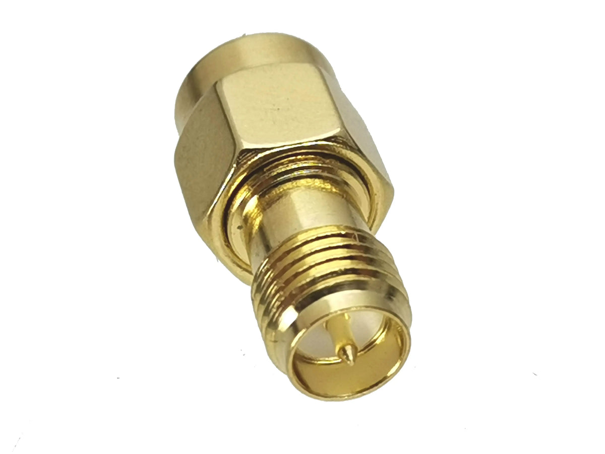1Pcs RP-SMA RPSMA to SMA / RP-SMA Male plug & Female jack RF Coaxial Adapter connector Test Converter