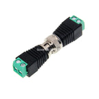 2PCS BNC Male Female Connector Coax Cat5 to BNC Female Plug for Video Balun CCTV Camera Acces