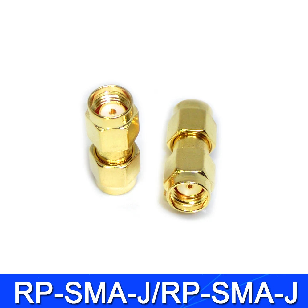 5Pcs Javino Adapter SMA / RP-SMA to SMA / RPSMA Male Plug & Female Jack Straight & Right angle RF Coaxial connector