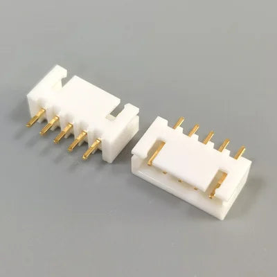 50/100pcs Gold plated XH2.54 2p 3p 4p 5p 6 pin 2.54mm Pitch Terminal Kit / Housing / Pin Header JST Connector Wire Connectors