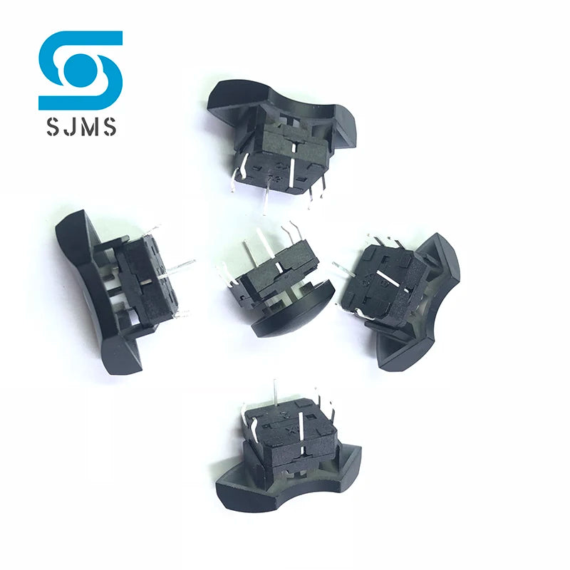 1set A14 cap 5 way direction Combination switch with Arrow OK button 12*12*7.3mm DIP with light Micro Tactile Button switch