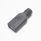1pcs Commonly Used USB Set 5.5*2.1/5.5x2.1mm Female Jack to USB 2.0 Male Plug DC Power Male to Female Connector Adapter