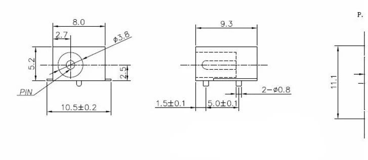 5Pcs DC Power Jack Connector 3.5×1.35mm 4.0×1.7mm Female Socket Assortment DC002 DC003 DC023 DC031 DC033