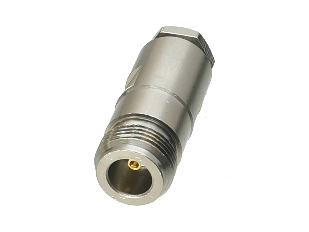 1Pcs Connector N Type Clamp For RG58 RG142 / RG8X LMR240 / RG5 RG6 / RG8 LMR400 RF Coaxial Male plug & Female jack