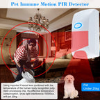 Auto PIR Sensor Dual Infrared IR Wireless Motion Detector 433Mhz RF Sensor Smart Home Automation Safety Alarm System